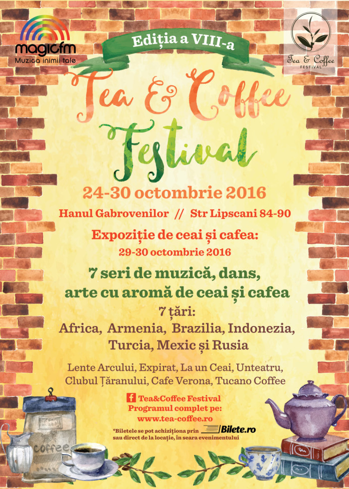 Poster Tea&Coffee Festival 2016